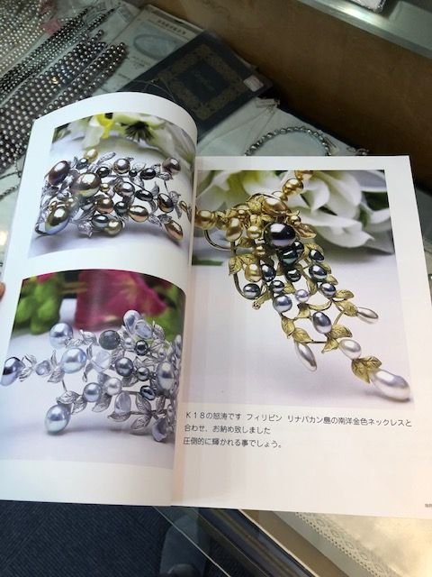 希少 あこや砂ケシパール ネックレス K18 K18 あこや 本真珠 極小 砂ケシパール 天然ケシ10連 芥子