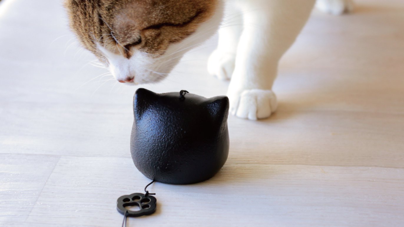 暑くなるその前に！】にゃんと癒される、猫のカタチの風鈴『ねこの風鈴 