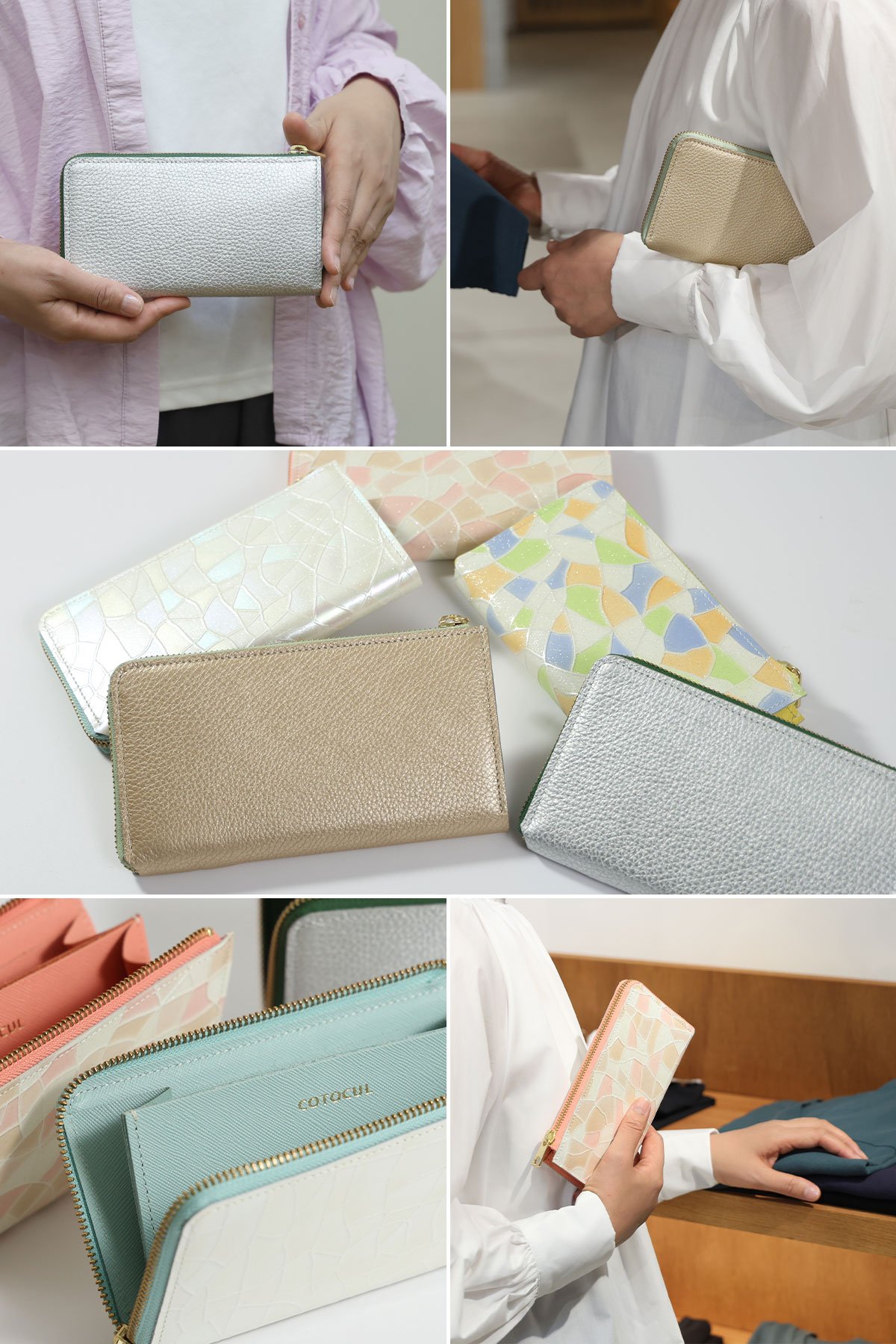大人気のお札が折れない【ミニ財布】と【小さい長財布】にCreema特別
