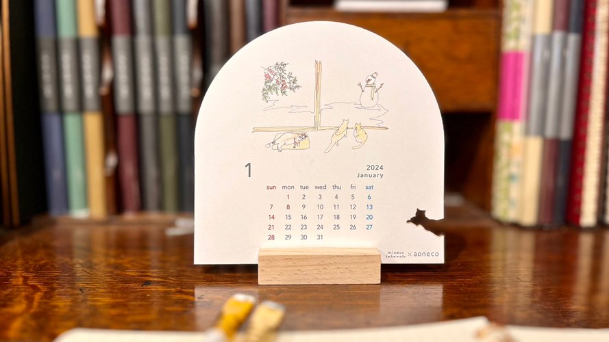 保護ネコ支援aoneco × ひとふでがき作家。お品代10%が食費や治療費に