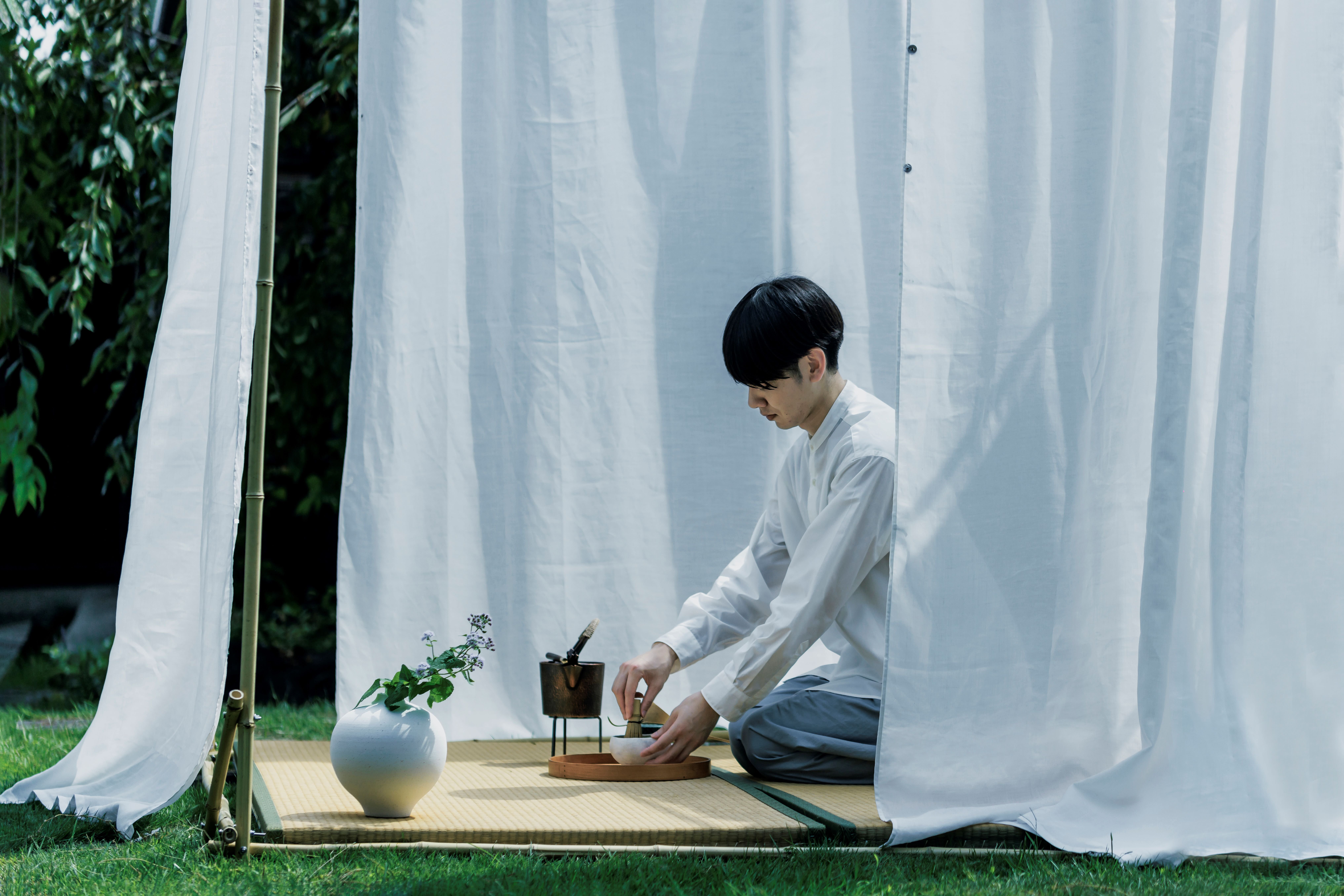 1枚の布で叶える】余白のある暮らし。 狭空間と日常にゆとりを生む