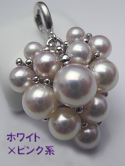真珠とダイヤモンドのペンダント*手作り１点物 楽天市場】真珠用空枠【アクセサリー用空枠】K18YG/ダイヤモンド